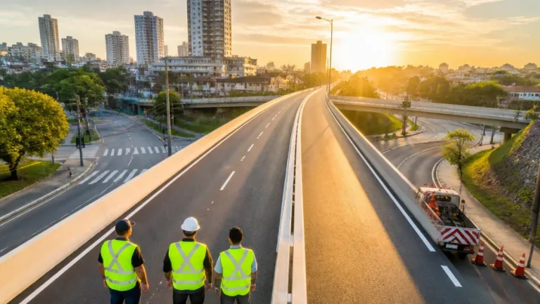 Santo André libera viaduto Juscelino Kubitschek após 37 dias de obras e R$ 2,6 milhões investidos