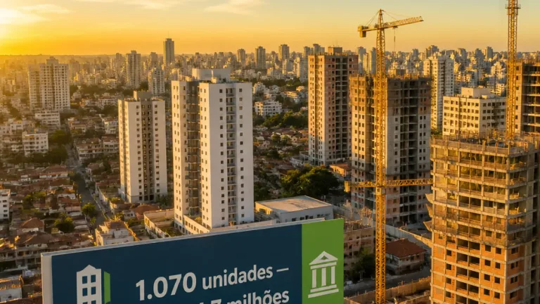 Santo André lidera vendas de imóveis no ABC e registra R$ 454,7 milhões em VGV no 1º tri