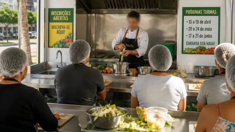Santo André oferece 45 vagas gratuitas em curso de gastronomia com aproveitamento integral