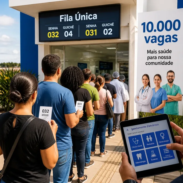 Cappelli anuncia contratação de 10 mil profissionais e promete 'fila única' para a saúde do DF