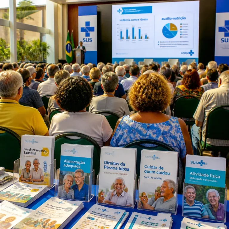 Encontro nacional de aposentados discute saúde, violência contra idosos e auxílio-nutrição