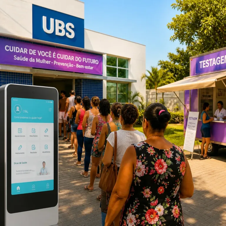Programa Avança Saúde Mulher e + atinge 10ª edição com 485 UBSs abertas neste sábado