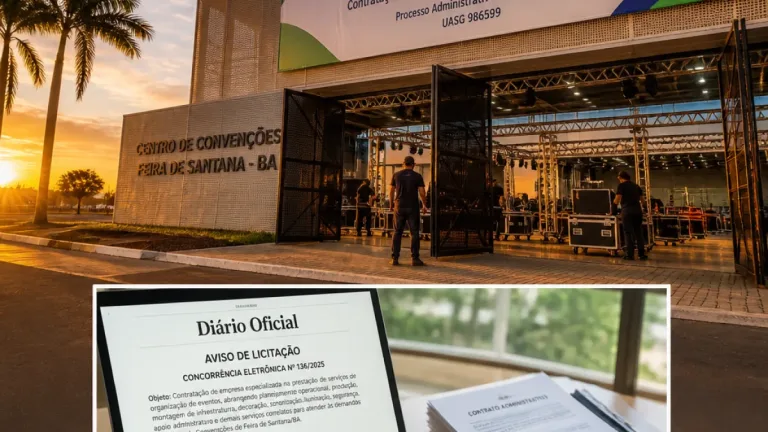 Secult abre licitação para gestão do Centro de Convenções e Teatro em Feira de Santana