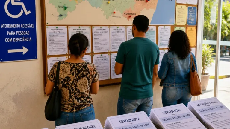 Sedepe divulga 768 vagas em Pernambuco; salários chegam a R$ 3.300 e 294 são para PcD