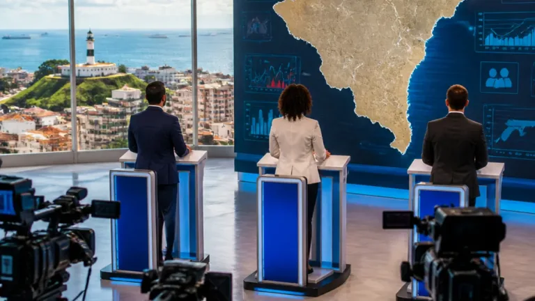 Segurança pública domina primeiro debate entre candidatos ao governo da Bahia