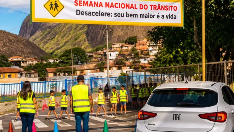 Semana Nacional do Trânsito em Minas Gerais reforça alerta contra a pressa ao volante