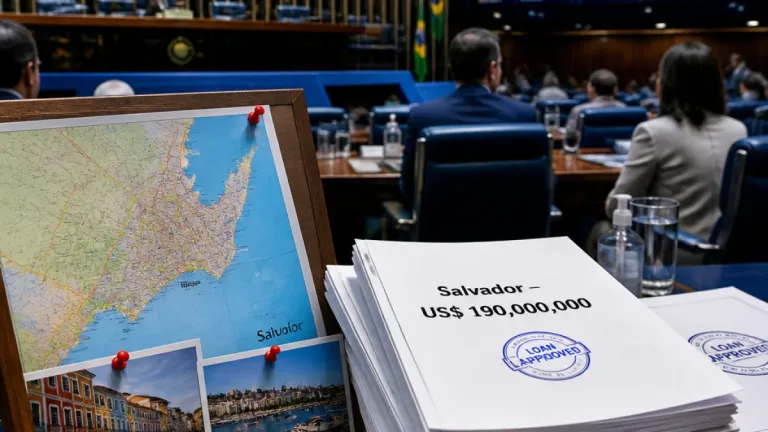 Senado autoriza empréstimos de US$ 190 milhões para obras e turismo em Salvador