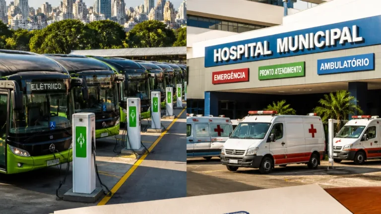 Senado libera aval federal a R$ 3,5 bilhões para ônibus elétricos e saúde em São Paulo