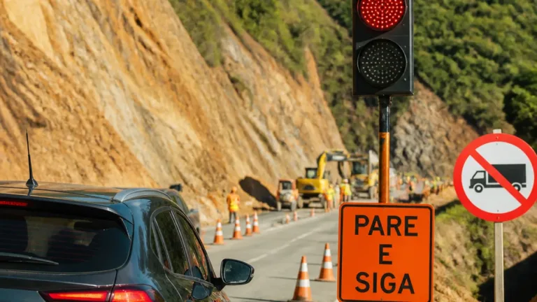 Serra do Faxinal reabre parcialmente para veículos leves com esquema Pare e Siga