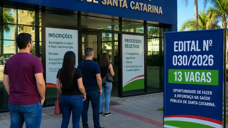 SES-SC abre seleção com 13 vagas para reforçar atendimento estadual de saúde