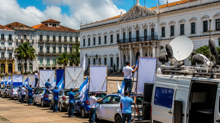 Sete candidatos ao governo do Maranhão cumprem agendas com entrevistas, reuniões e gravações