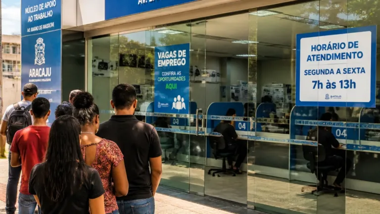 Seteem oferece mais de 500 vagas em Sergipe; atendimento presencial em Aracaju é gratuito