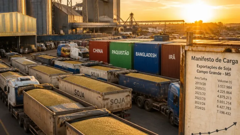 Soja de Mato Grosso do Sul amplia mercado no Oriente Médio, mas China permanece dominante