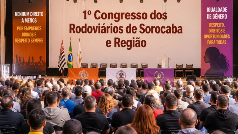 Sorocaba recebe 1º Congresso dos Rodoviários e debate futuro do transporte e direitos
