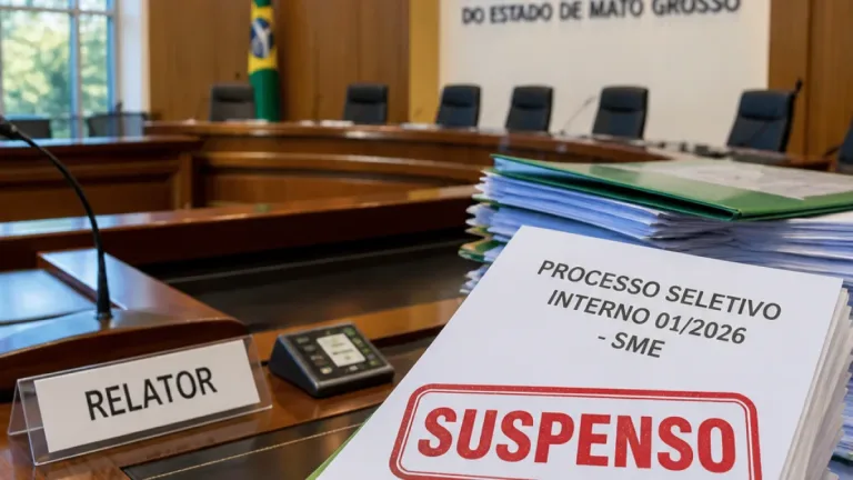 TCE suspende processo seletivo da Secretaria Municipal de Educação de Cuiabá