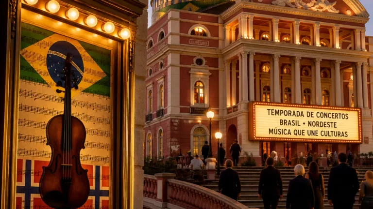 Teatro Amazonas abre Temporada de Concertos com itinerário do Brasil à Europa do Norte