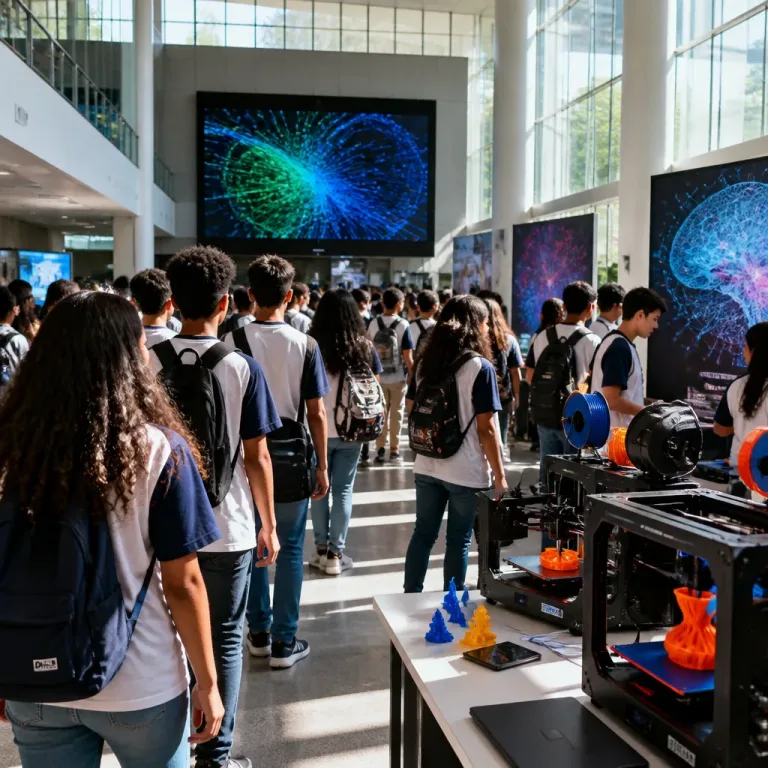 Centro de Cultura promove programação sobre inteligência artificial, impressão 3D e carreira para estudantes