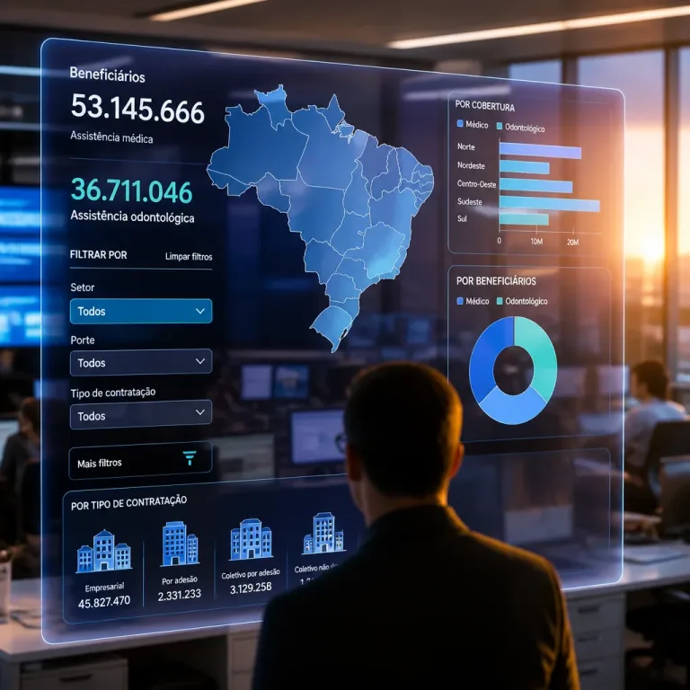 ANS atualiza painel digital que detalha contratação de planos coletivos e amplia transparência do mercado