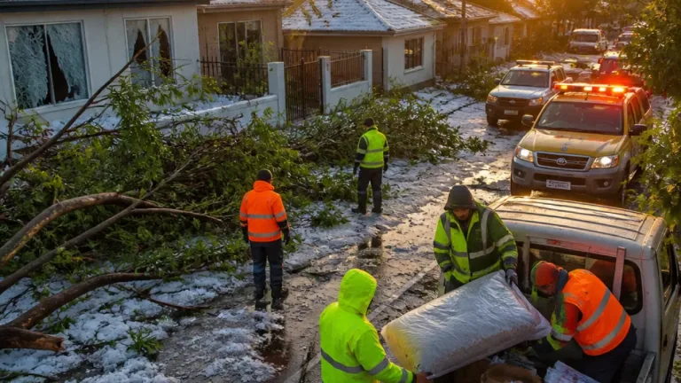 Temporal com granizo atinge 173 municípios do Sul; RS registra duas mortes e mais de 33 mil afetados