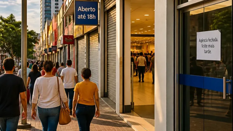 Teresina terá comércio até as 18h no feriado de 7 de setembro; shoppings mantêm funcionamento