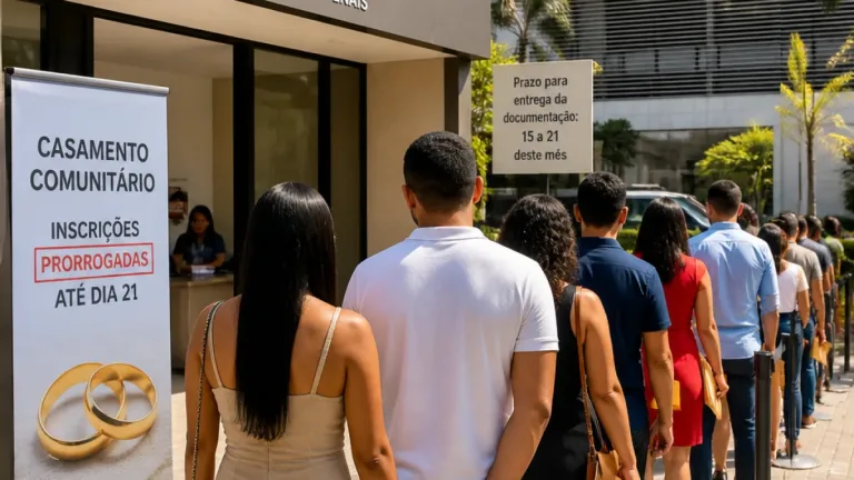 TJCE amplia prazo de inscrição para casamento comunitário em Fortaleza