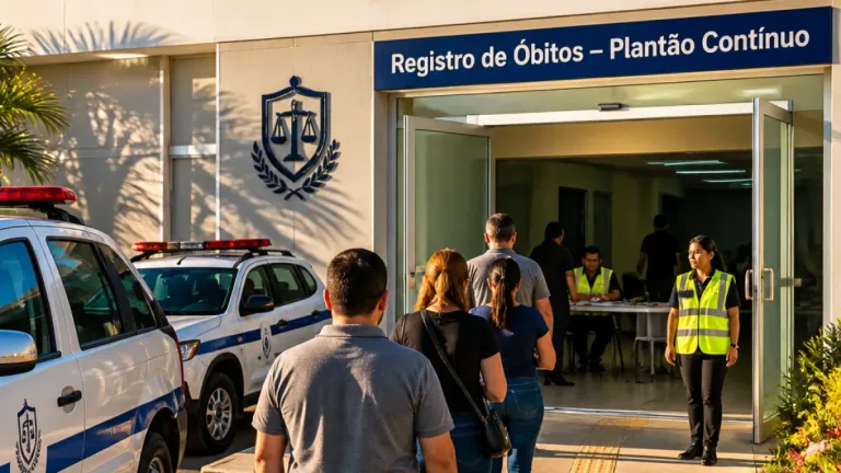TJGO inaugura em Goiânia posto único para registros de óbitos com atendimento contínuo