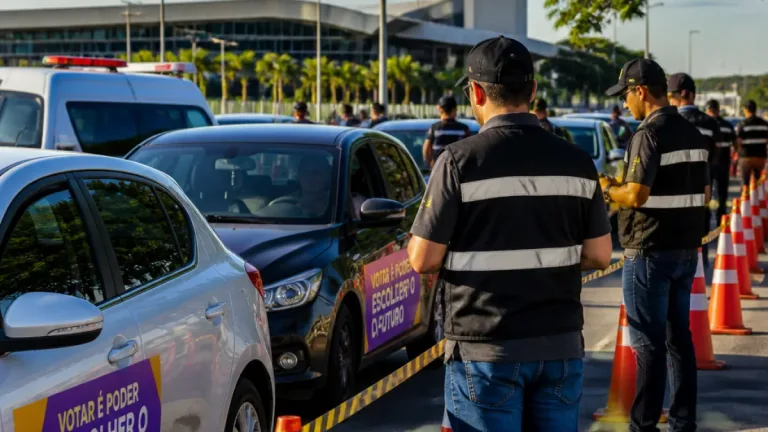 TRE-AM intensifica fiscalização de propaganda eleitoral em veículos de aplicativo em Manaus