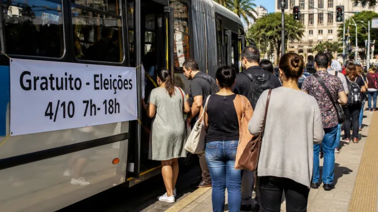 TRE-MG confirma transporte público gratuito em Minas no domingo do 2º turno das eleições