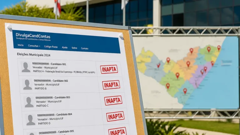 Tribunal registra 40 candidaturas classificadas como inaptas em Alagoas para 2026