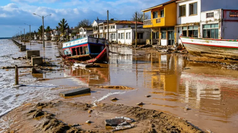 Tsunami meteorológico provoca alagamentos e danos em três municípios do Sul de SC