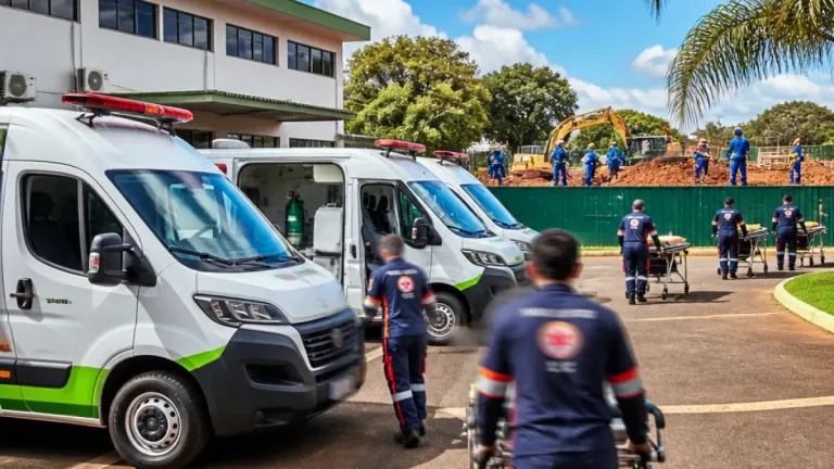 Uberlândia registra 10,7 mil atendimentos do SAMU em três meses e recebe ordem de serviço para policlínica