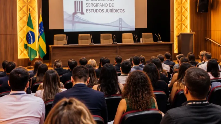 UFS promove congresso jurídico com autoridades nacionais em parceria com MPSE nos dias 17 e 18