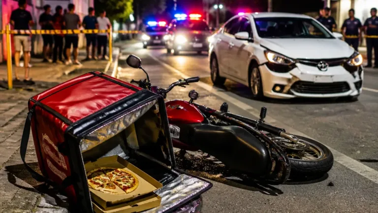 Vila Velha: dono de pizzaria morre após ser atingido por carro roubado em fuga