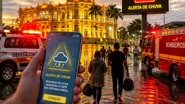 Vila Velha sob alerta: prefeitura orienta população sobre previsão de chuva de até 100 mm
