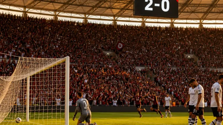 Vitória é dominada pelo Flamengo no Maracanã e permanece na 13ª posição