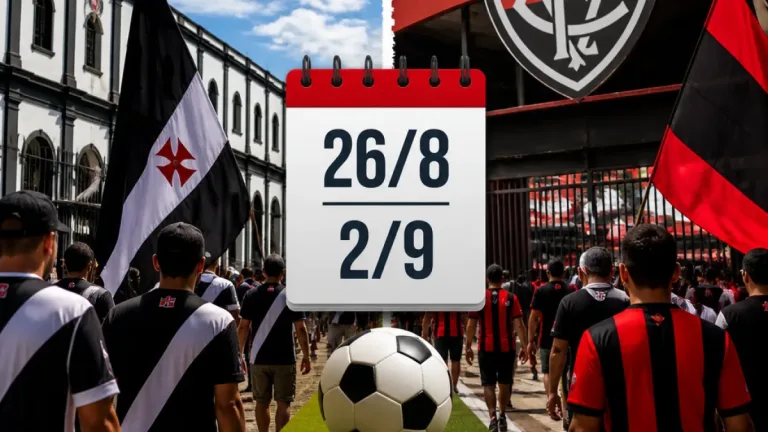 Vitória enfrenta o Vasco nas quartas da Copa do Brasil; segundo jogo será no Barradão