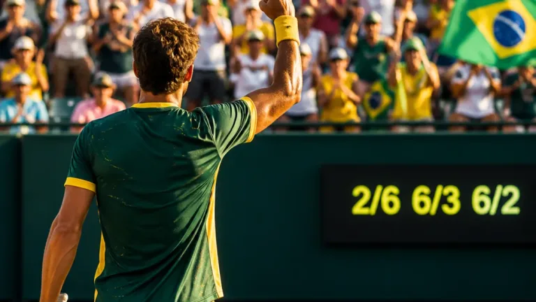 Vitória esportiva: João Fonseca garante primeiro ponto do Brasil na Copa Davis