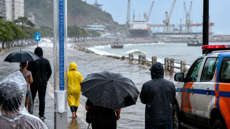 Vitória registra maior acumulado de chuva do país nas últimas 24 horas, aponta Inmet