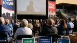 Brandon residents watch Chicago mayor defend record on safety, economy and schools