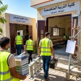 University teams begin restoring academic services at Al-Khokha education centres
