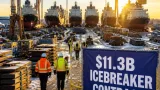 Federal government awards $11.3B contract to build six icebreakers at Lévis shipyard