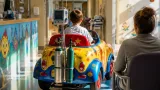 Grande Prairie hospital restores therapeutic 'clown car' to ease children's hospital stays