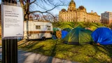 Nova Scotia rewrites income-assistance rules to exclude people living in tents