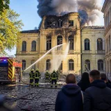 Drone strike hits Kyiv National Academy of Sciences, killing at least one and injuring others