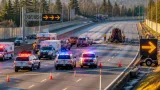 Serious crash on Highway 1 leaves one in critical condition, closes westbound lanes in Burnaby