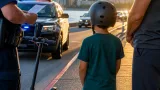 Vancouver-area father fined after 12-year-old stopped on e‑scooter on busy Marine Drive