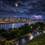 Thunderstorm watch issued as Montreal eyes deep partial lunar eclipse overnight