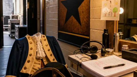 Actor who plays Aaron Burr reflects on decade-long ties to Hamilton on Broadway