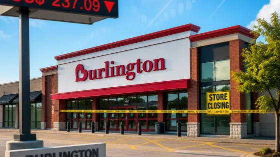 Burlington retail chain stock slips as analysts still see major upside amid store closures
