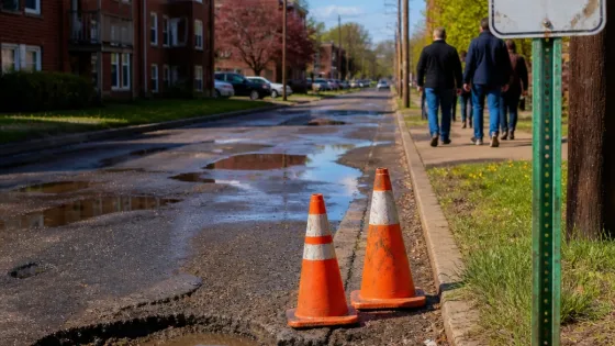Charlottetown residents left navigating dispute over Minna Jane Drive potholes